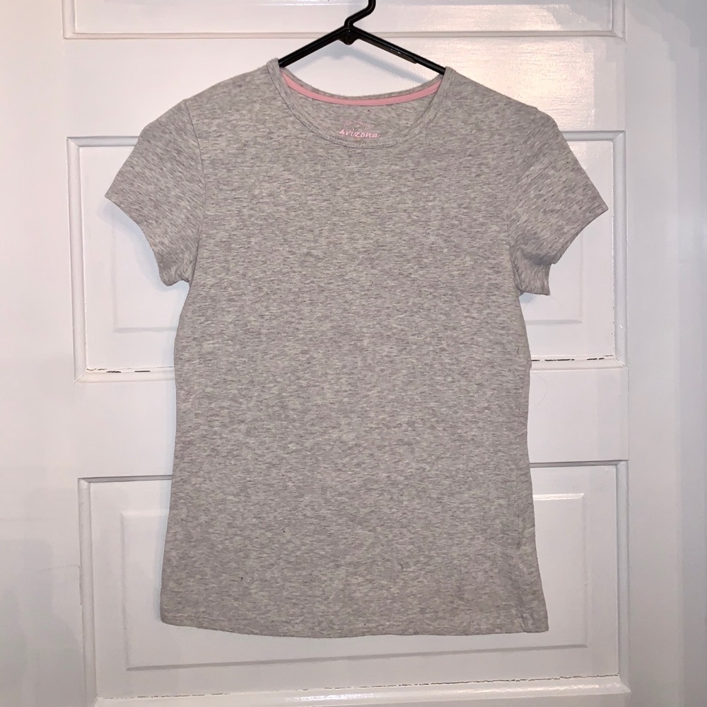 Girl’s Light Gray Arizona Tee Size 14/16 L